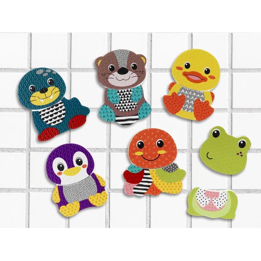 Infantino - Пенопластовые наклейки для ванной MIX&MATCH