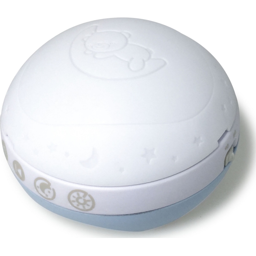 Infantino - Карусель над ліжечко з мелодією 3в1 3xAAA синя