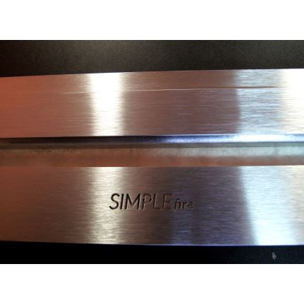 InFire - Біокамін 8x120 см 3кВт чорний