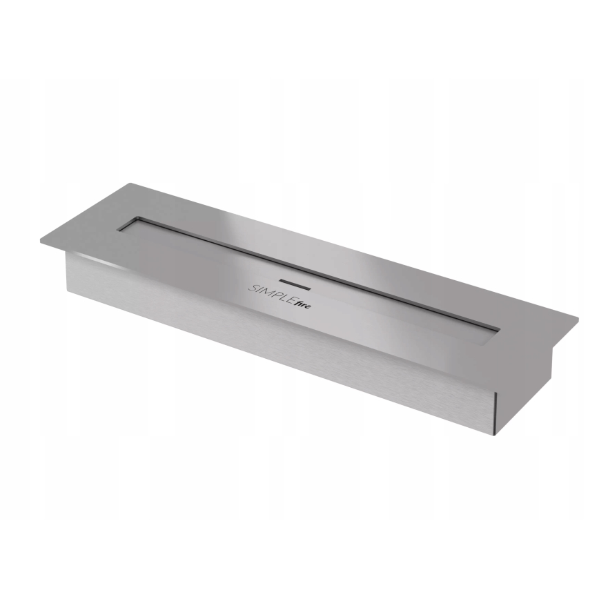 InFire - Биокамин 8x60 см 3kW черный