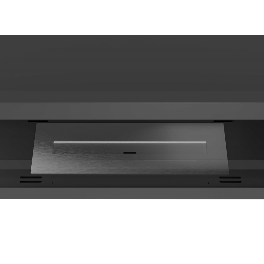 InFire - Угловой биокамин 45x90 см 3kW черный