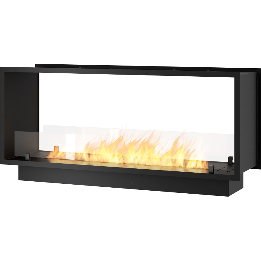 InFire - Вбудований Біокамін 48,5x123,5 см 6kW чорний