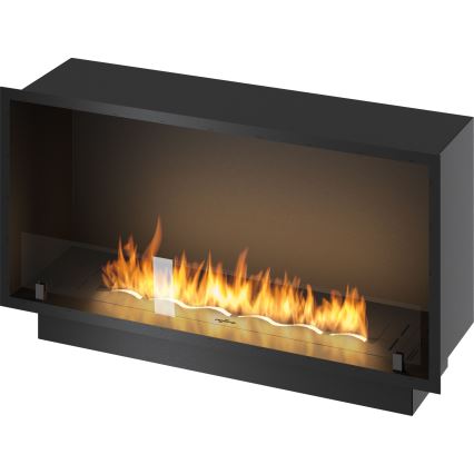InFire - Вбудований Біокамін 49,4x104,4 см 6kW чорний