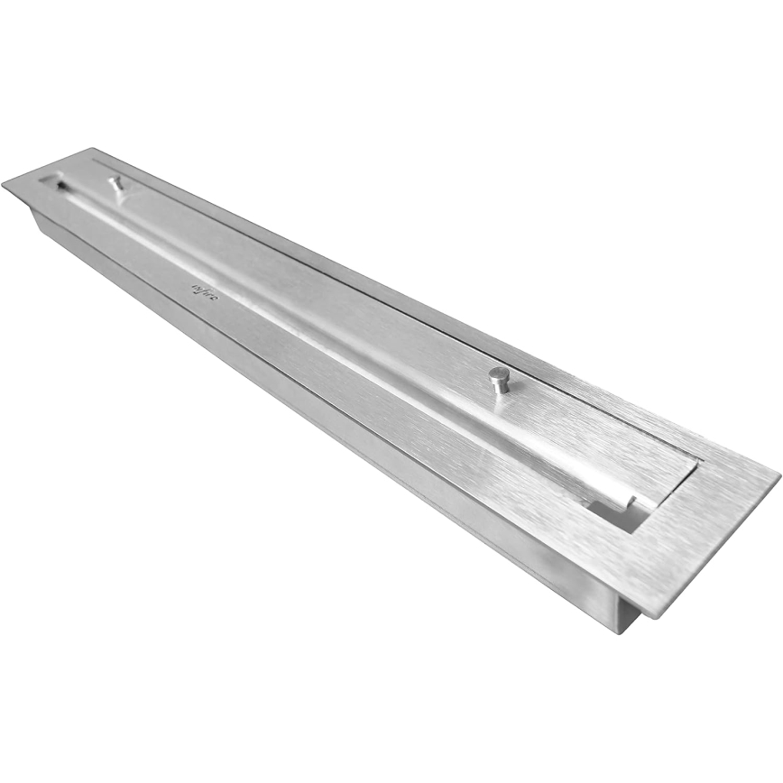 InFire - Вбудований Біокамін 49x120 см 3кВт чорний