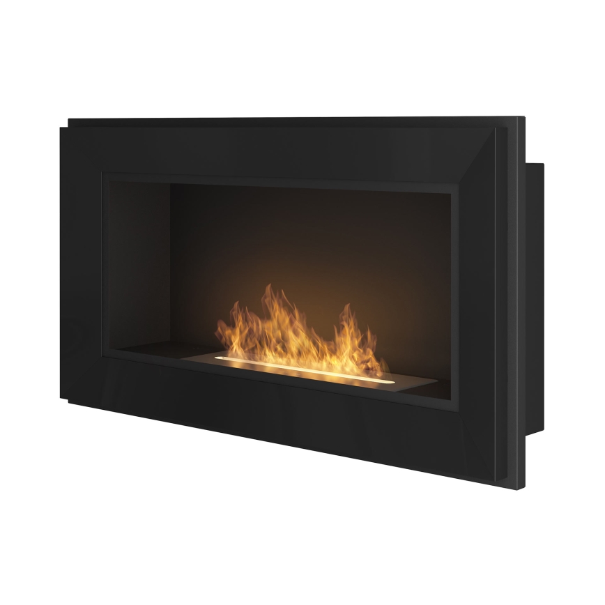 InFire - Вбудований біокамін 49x90 см 3кВт чорний