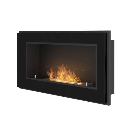 InFire - Вбудований біокамін 49x90 см 3кВт чорний