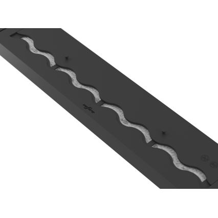 InFire - Вбудований Біокамін 7,5x100 см 6kW чорний