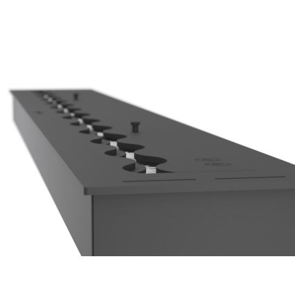 InFire - Вбудований Біокамін 7,5x120 см 7kW чорний