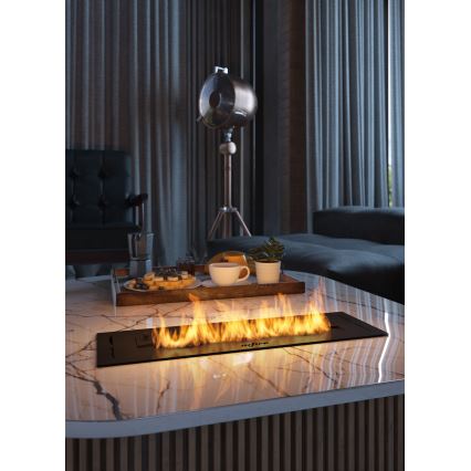 InFire - Вбудований Біокамін 7,5x50 см 3,5kW чорний