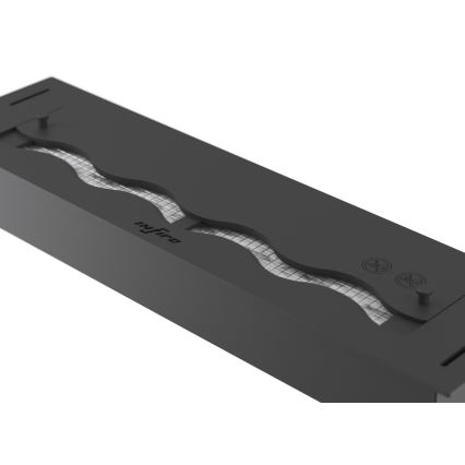 InFire - Вбудований Біокамін 7,5x60 см 3,5kW чорний