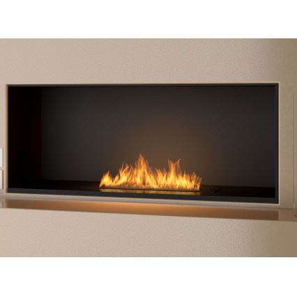 InFire - Вбудований Біокамін 7,5x60 см 3,5kW чорний