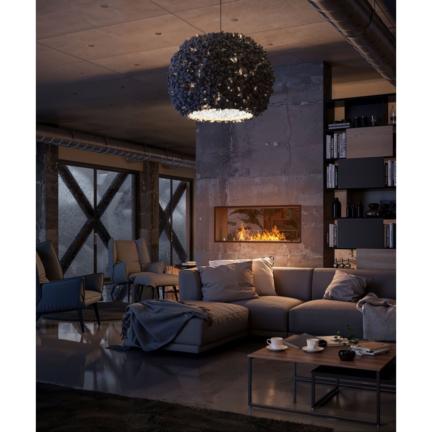 InFire - Встроенный биокамин 48,5x123,5 см 6kW черный