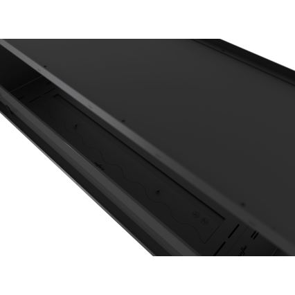 InFire - Встроенный биокамин 48,5x123,5 см 6kW черный