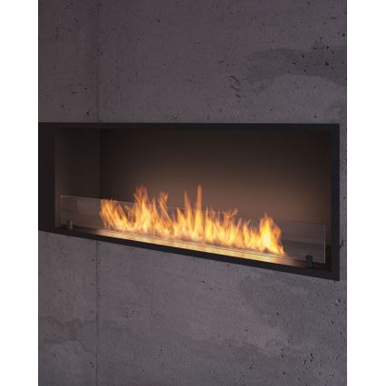 InFire - Встроенный биокамин 49,4x124,4 см 6kW черный