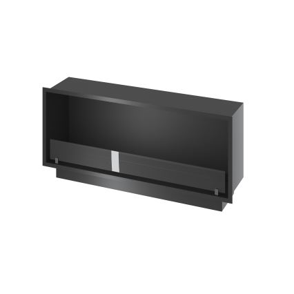 InFire - Встроенный биокамин 49,4x124,4 см 6kW черный