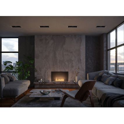 InFire - Встроенный биокамин 49,4x84,4 см 3,5kW черный