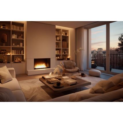 InFire - Встроенный биокамин 49,4x84,4 см 3,5kW черный