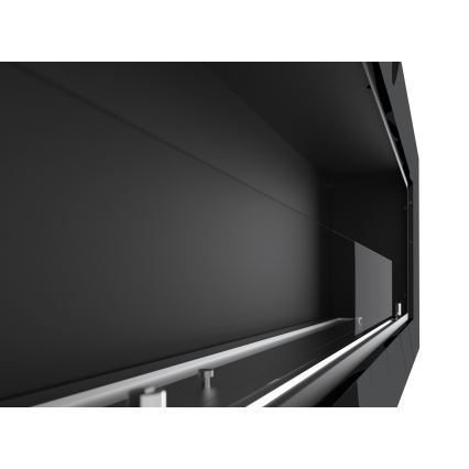 InFire - Встроенный биокамин 49x120 см 3kW черный