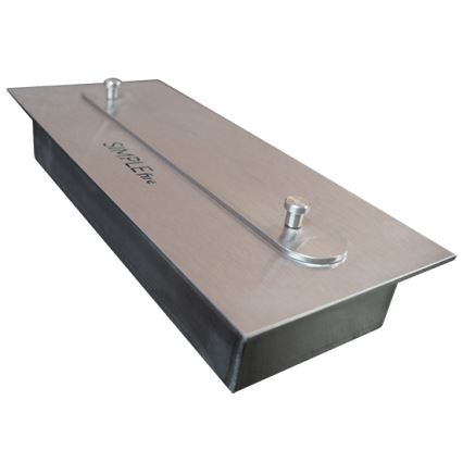 InFire - Встроенный биокамин 49x60 см 3kW черный