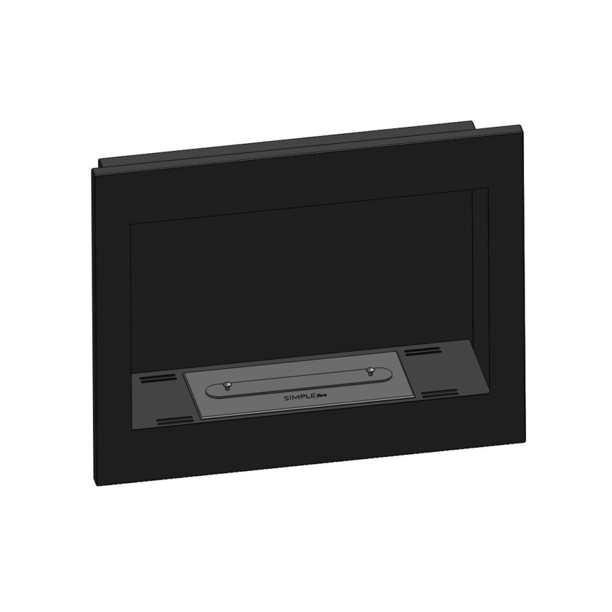 InFire - Встроенный биокамин 49x60 см 3kW черный