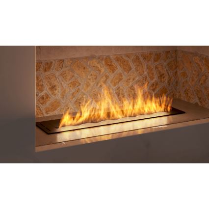 InFire - Встроенный биокамин 7,5x80 см 6kW черный