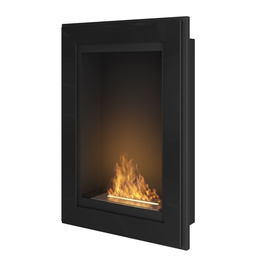 InFire - Встроенный биокамин 79x55 см 3kW черный