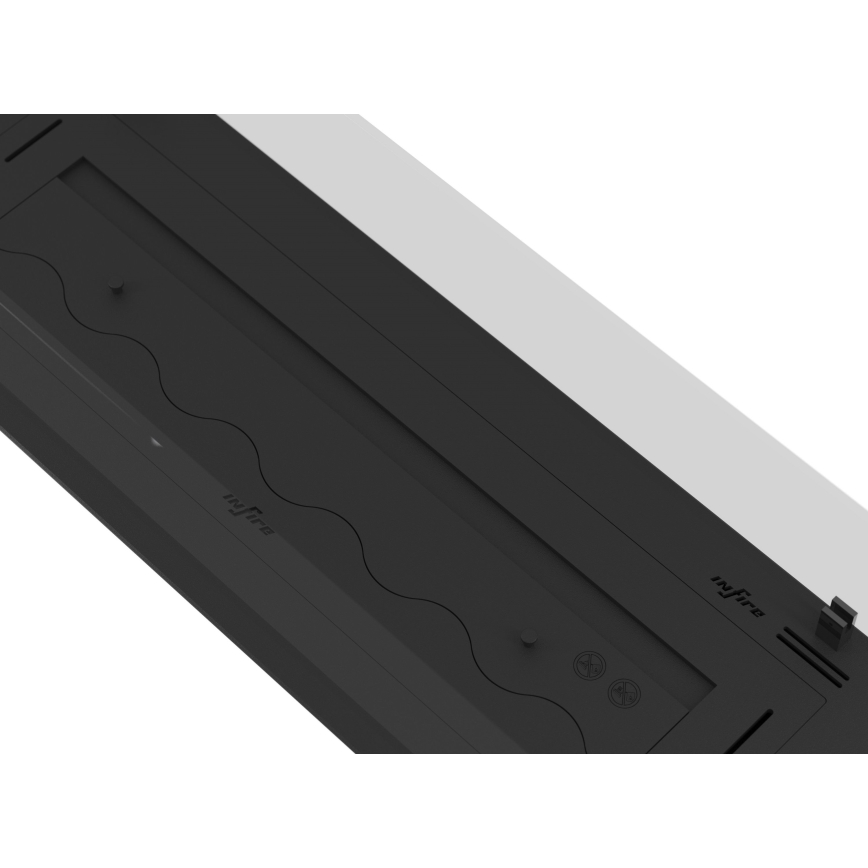 InFire - Встроенный биокамин 8,5x120 см 6kW черный