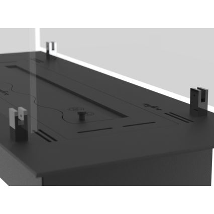 InFire - Встроенный биокамин 8,5x80 см 3,5kW черный
