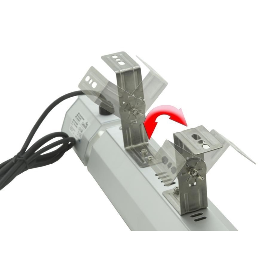 Инфракрасный обогреватель 1000/2000W/230V IP55 + дистанционное управление