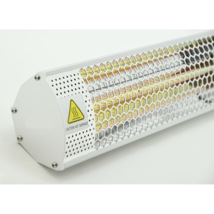 Инфракрасный обогреватель 1000/2000W/230V IP55 + дистанционное управление