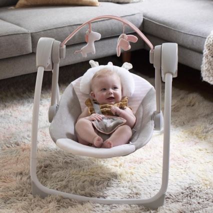 Ingenuity - Baby swing c melody FLORA THE UNICORN