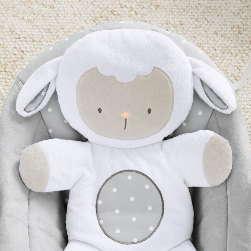 Ingenuity - Детское кресло-качалка с мелодией CUDDLE LAMB 4xLR14