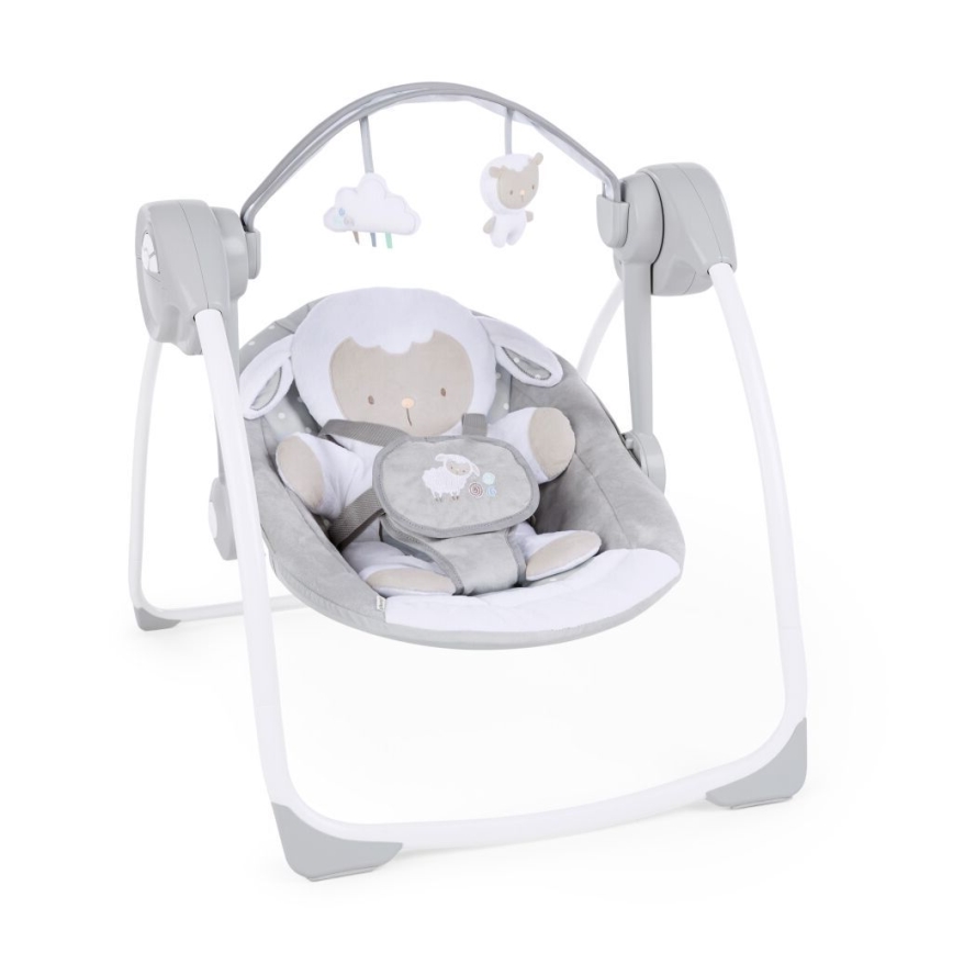 Ingenuity - Детское кресло-качалка с мелодией CUDDLE LAMB 4xLR14