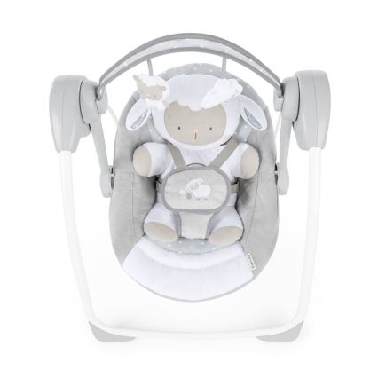 Ingenuity - Детское кресло-качалка с мелодией CUDDLE LAMB 4xLR14