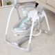 Ingenuity - Детское вибрирующее кресло-качалка с музыкой 2в1 RAYLAN