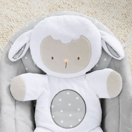 Ingenuity - Дитяча гойдалка з мелодією CUDDLE LAMB 4xLR14