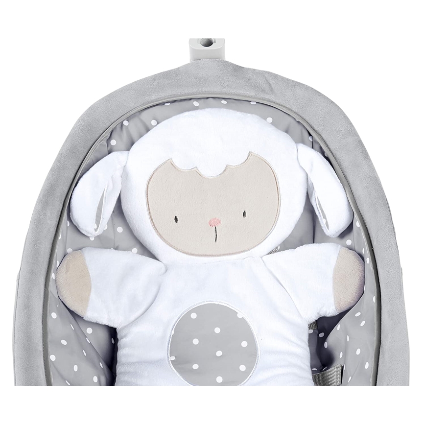 Ingenuity - Дитяче крісло-гойдалка з музикою CUDDLE LAMB