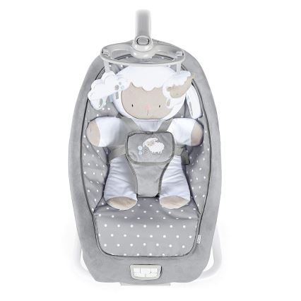 Ingenuity - Дитяче вібруюче крісло-гойдалка з музикою CUDDLE LAMB 3xLR14