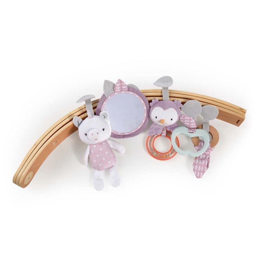 Ingenuity - Дитячий ігровий килимок CALLA рожевий