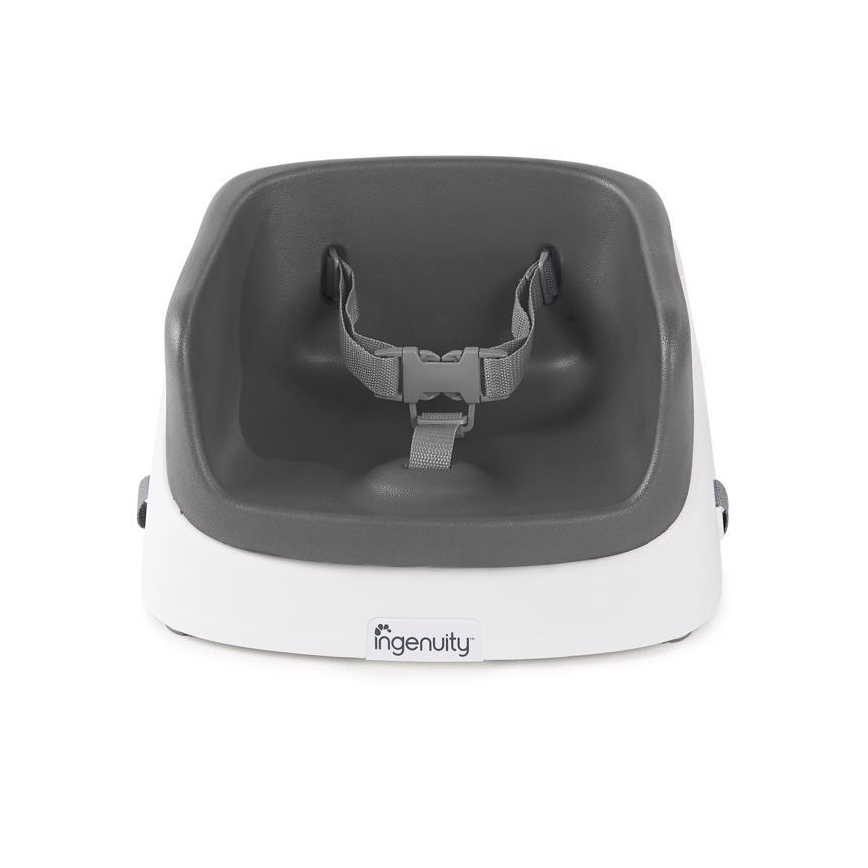 Ingenuity - Стільчик-бустер для годування 2в1 SMARTCLEAN TODDLER сірий