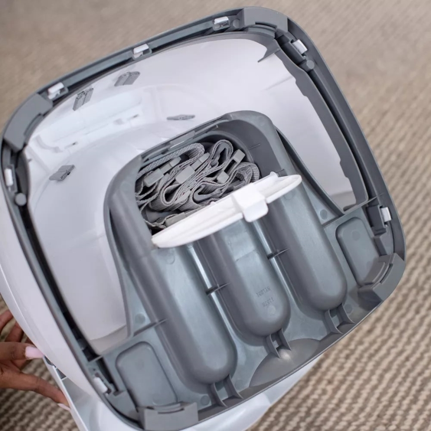 Ingenuity - Стульчик-бустер для кормления 2в1 BABY BASE серый