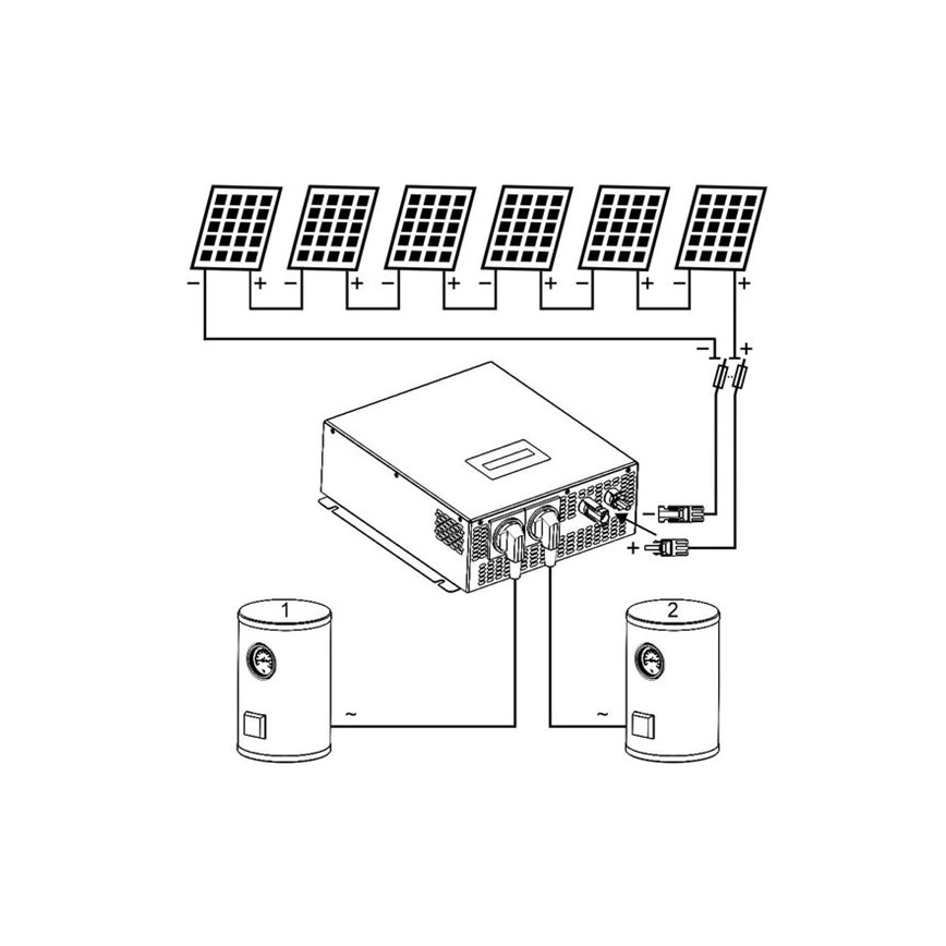 Інвертор для сонячних батарей ECO Solar Boost MPPT-3000 3,5kW PRO