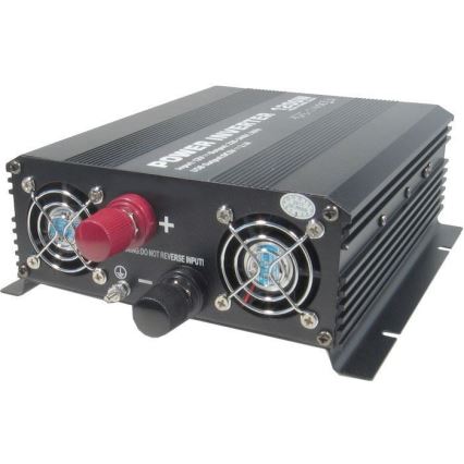 Інвертор (перетворювач напруги) мод. синус 1200W/24/230V