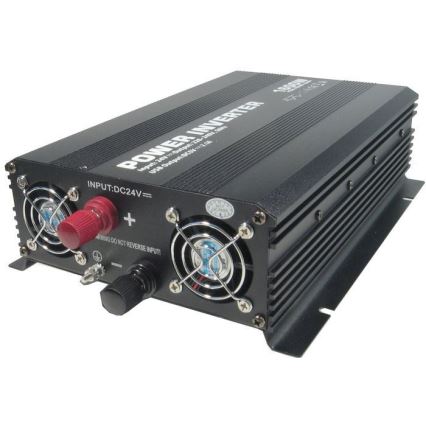 Інвертор (перетворювач напруги) мод. синус 1600W/24/230V