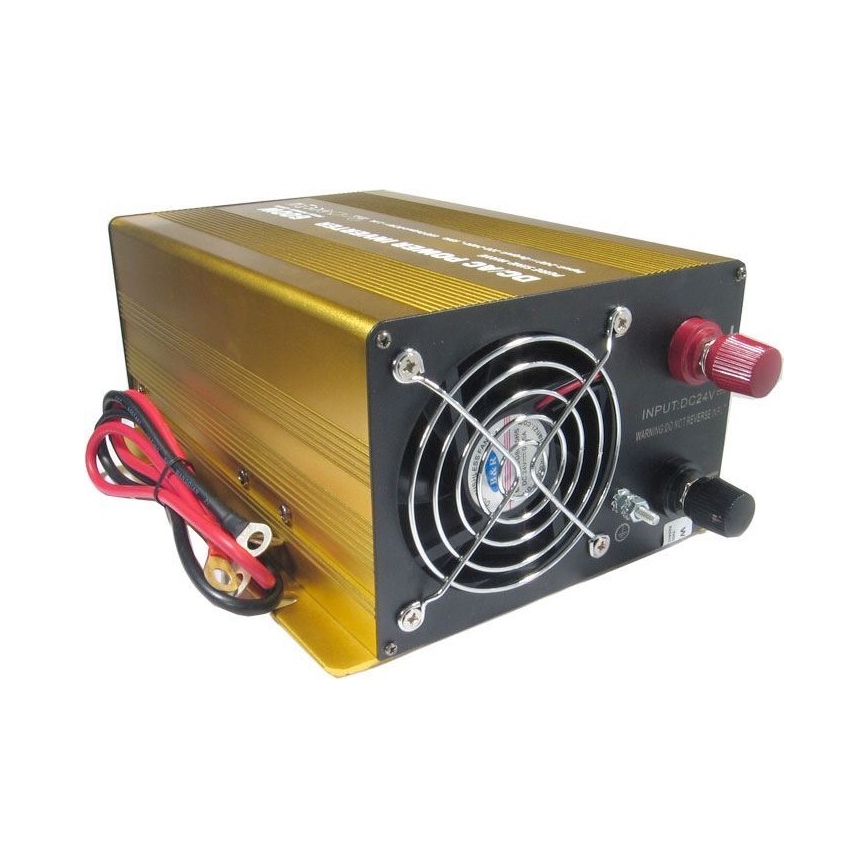 Інвертор (перетворювач напруги) чист. синус 600W/24V/230V