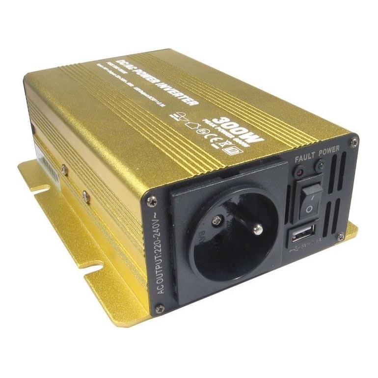 Інвертор (перетворювач напруги) чист. синус 300W/24V/230V