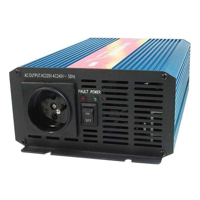 Інвертор (перетворювач напруги) чист. синус 600W/24V/230V