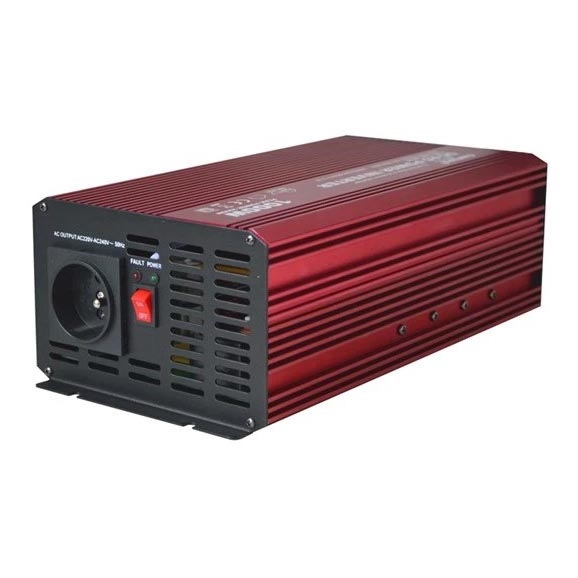 Інвертор (перетворювач напруги) чист. синус CARSPA 1000W/12/230V + USB