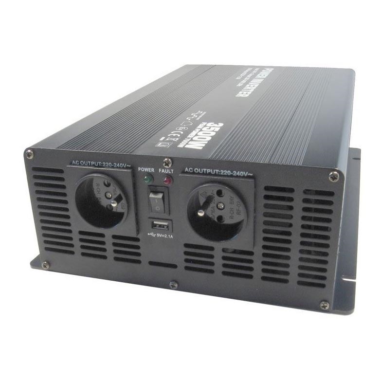 Інвертор (перетворювач напруги) мод. синус 3500W/24/230V
