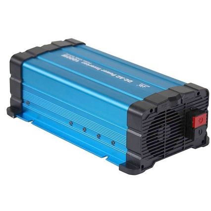 Инвертор (преобразователь напряжения) чист. синус 1000W/12/230V + проводное д.у.